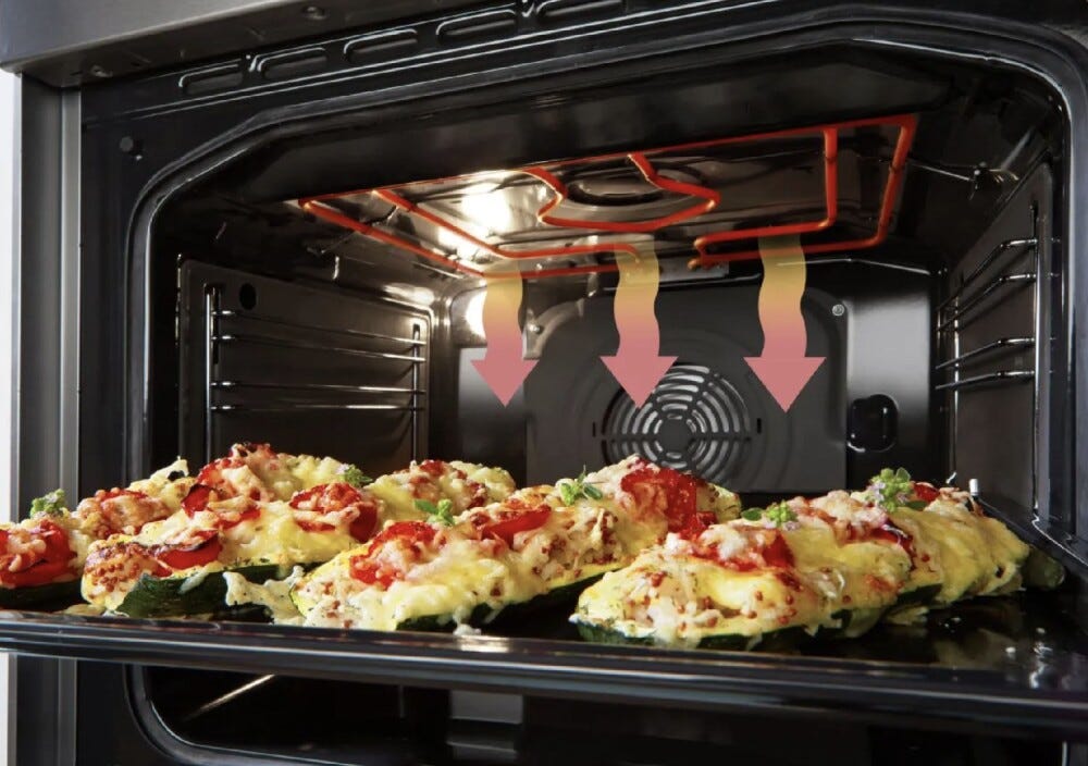 Gorenje GECS5C70XA Cucina da accosto cm. 50 - 4 zone cottura elettriche + 1 forno elettrico - inox/nero