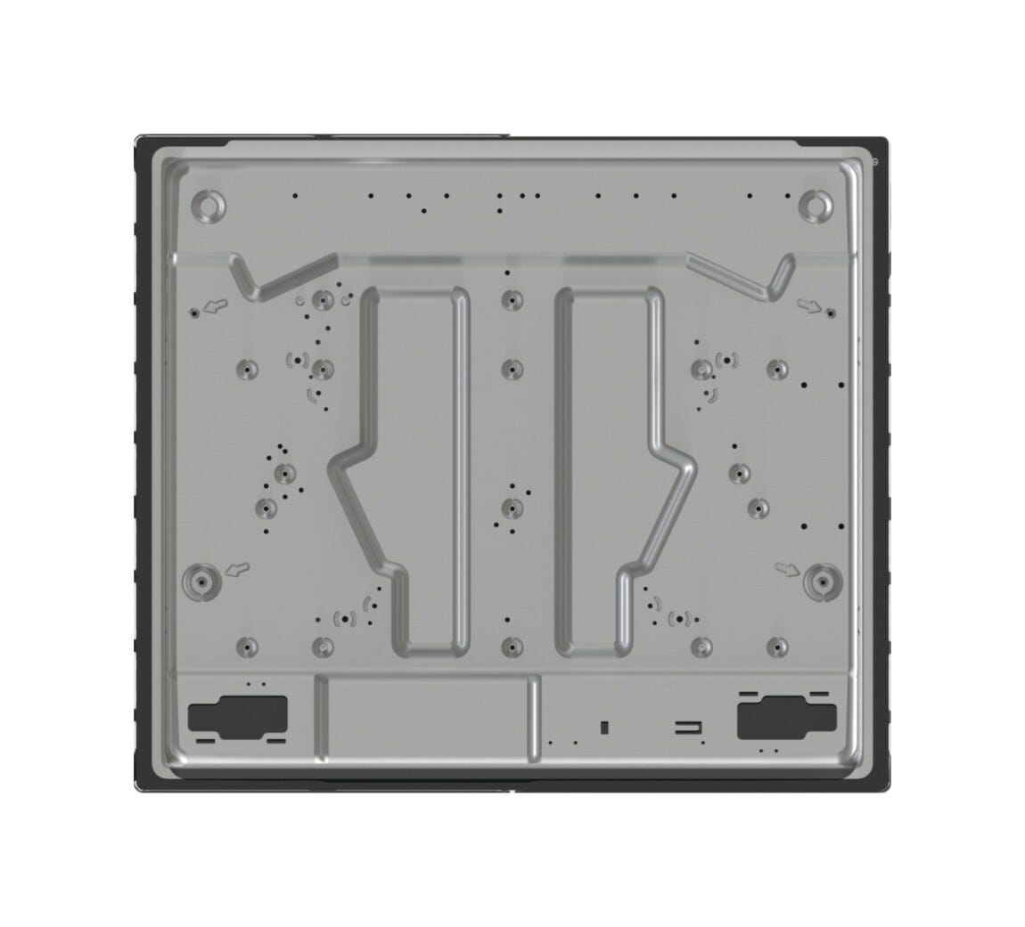 Gorenje GTW642SYB Piano cottura a gas cm. 60 - nero