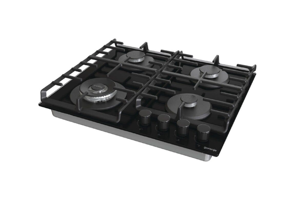 Gorenje GTW642SYB Piano cottura a gas cm. 60 - nero