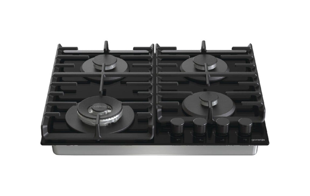 Gorenje GTW642SYB Piano cottura a gas cm. 60 - nero