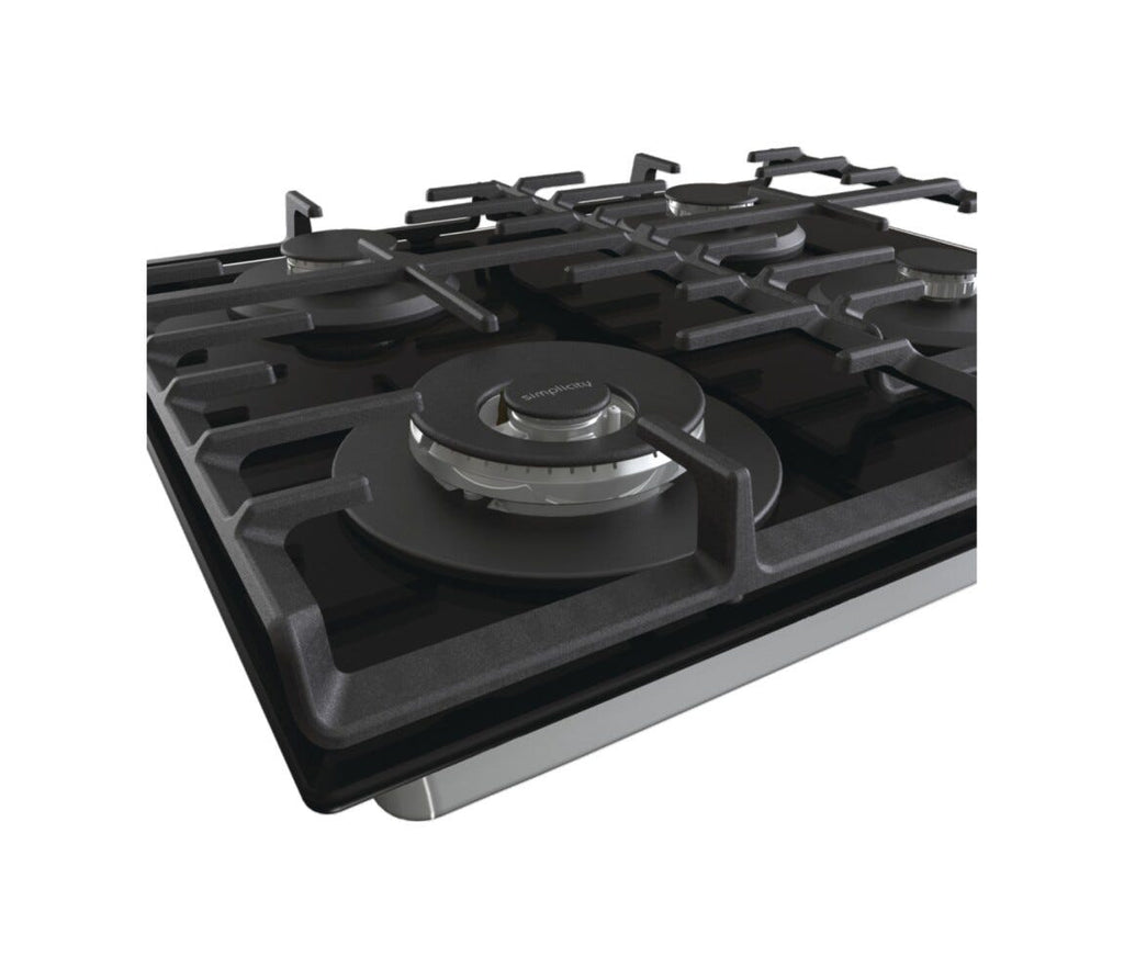 Gorenje GTW642SYB Piano cottura a gas cm. 60 - nero
