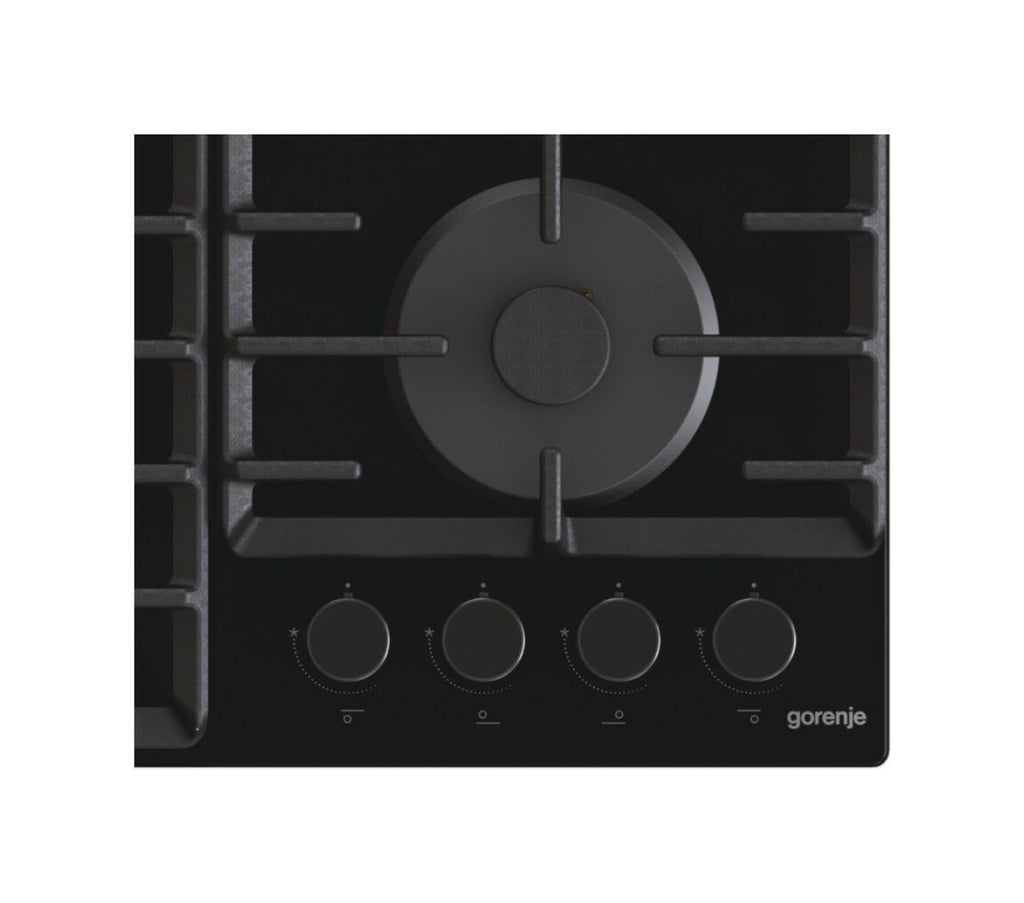Gorenje GTW642SYB Piano cottura a gas cm. 60 - nero