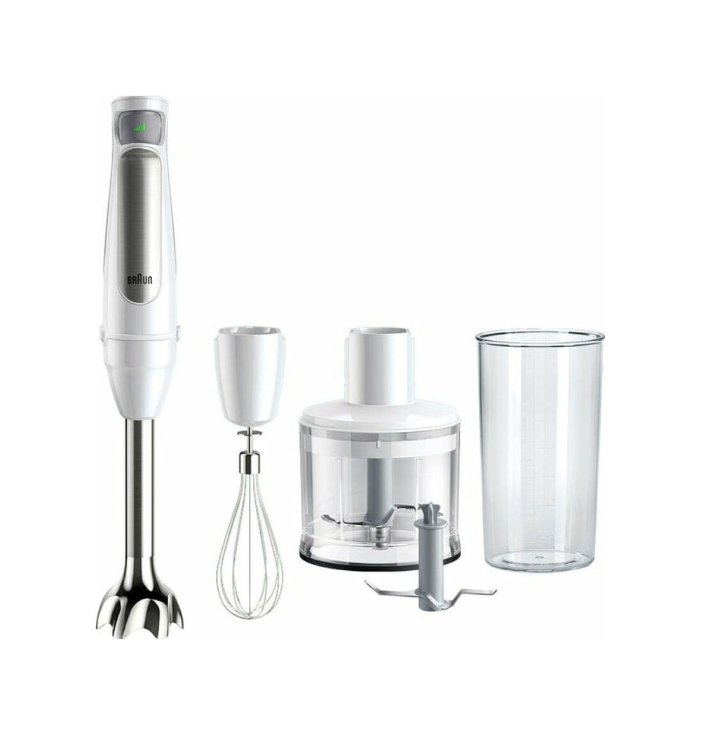 Braun MQ7035IWH MultiQuick 7 Frullatore a immersione 1000w - bianco/inox