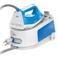 Braun 0128802000 CareStyle Ferro da stiro con caldaia a vapore - bianco/azzurro