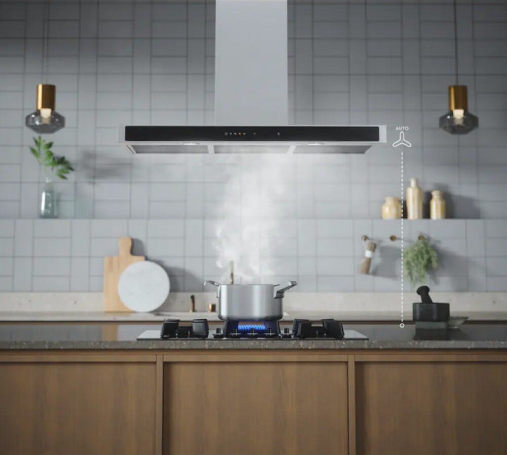 Electrolux KGG643753W 800 Piano cottura a gas cm. 59 - vetroceramica bianco