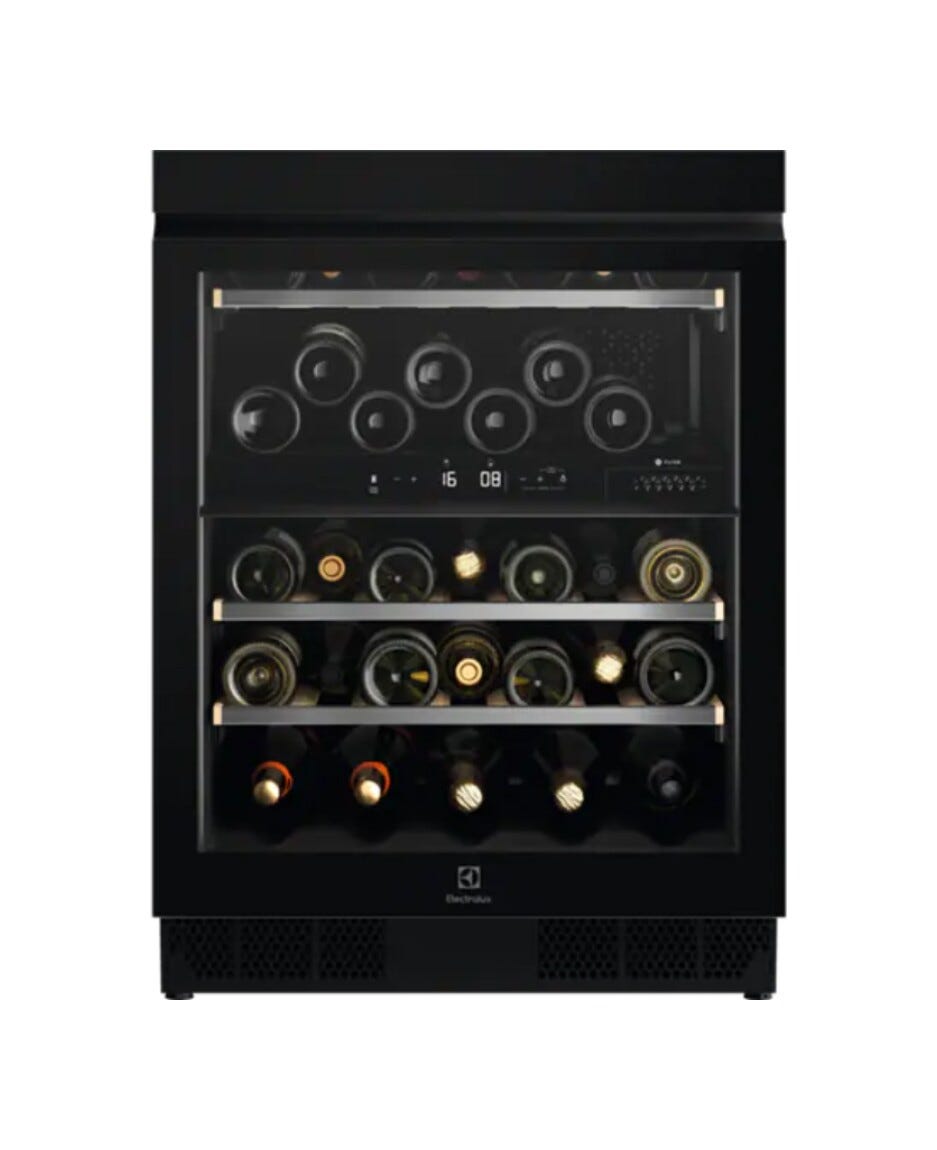 Electrolux EWUD040B8B 800 Cantina vino incasso cm. 60 - 40 bottiglie - nero