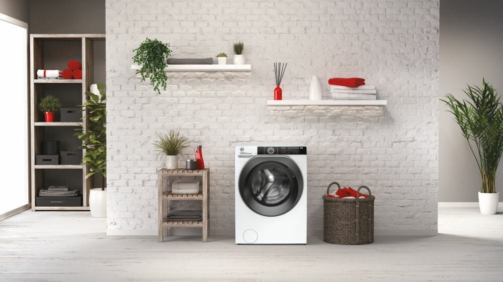 Hoover HWE410AMBS1S H-WASH 500 Lavatrice cm. 60 - capacità 10 kg - bianco