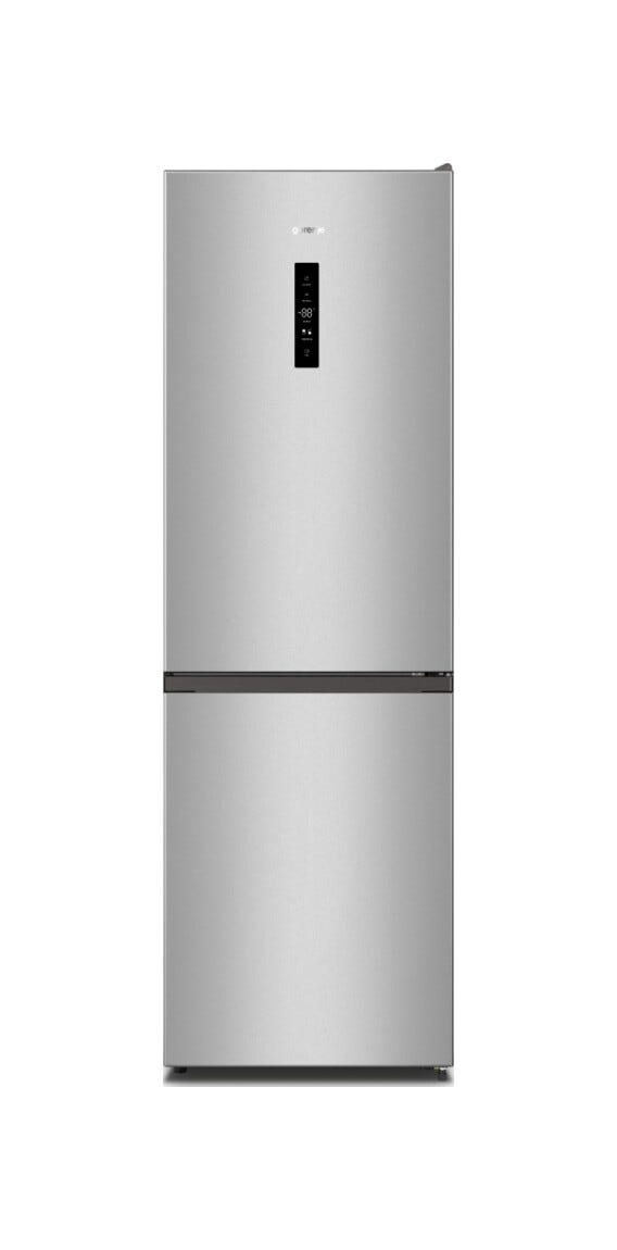 Gorenje NRK6192AS4 Frigorifero con congelatore a libera installazione cm. 60 h. 187 - lt. 304 - grigio