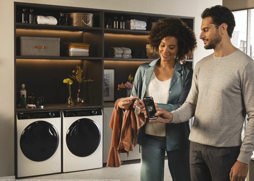 Haier HW90B14959U1IT I-Pro Series 5 Lavatrice cm. 60 - capacità 9 kg - bianco