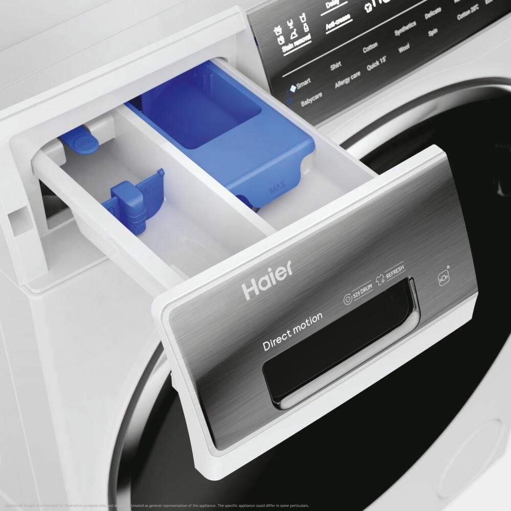 Haier HW90B149IGIU1 I-Pro Series 7 Lavatrice slim cm. 60 - profondità cm. 44 - capacità 9 kg - bianco