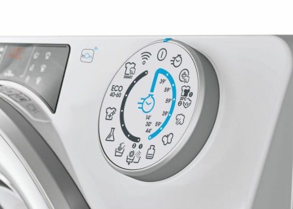 Candy RO41274DWMST/1-S RapidÓ Lavatrice cm. 60 - capacità 7 kg - bianco