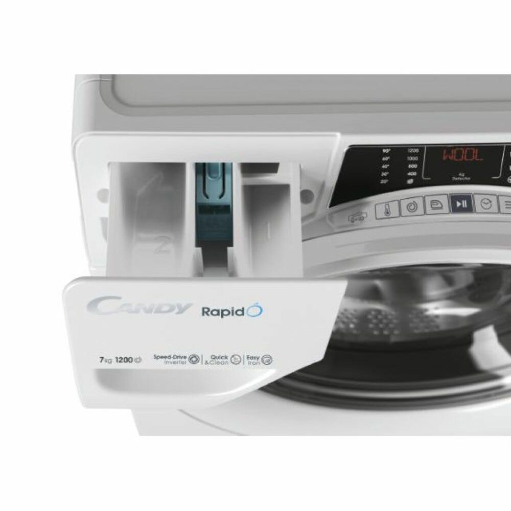 Candy RO41274DWMST/1-S RapidÓ Lavatrice cm. 60 - capacità 7 kg - bianco