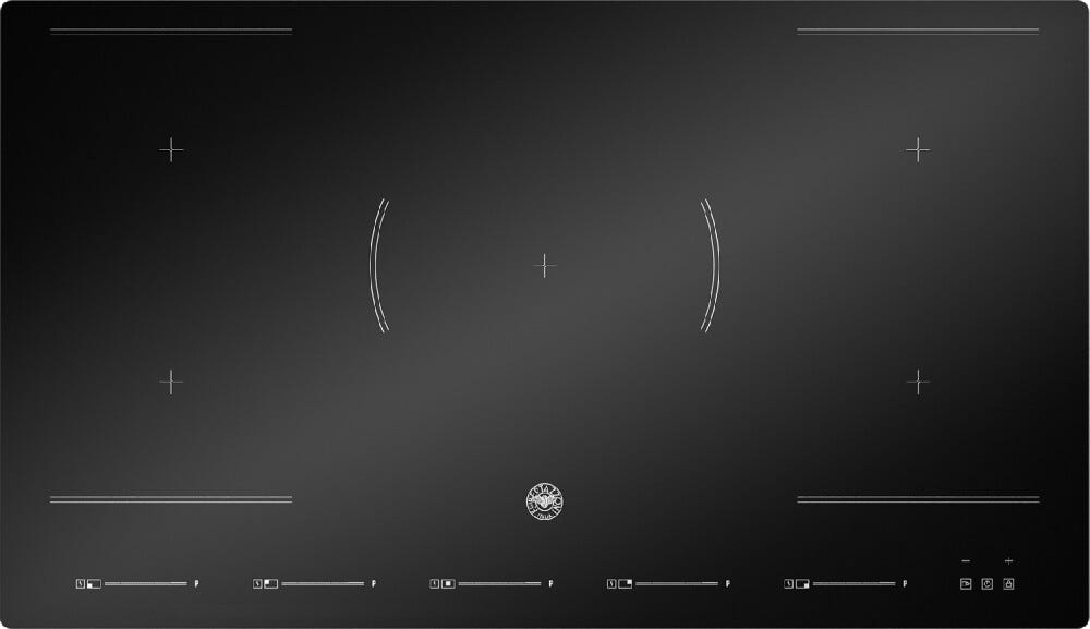 Bertazzoni P905I2M30NV Modern Piano cottura a induzione cm. 90 - vetroceramica nero