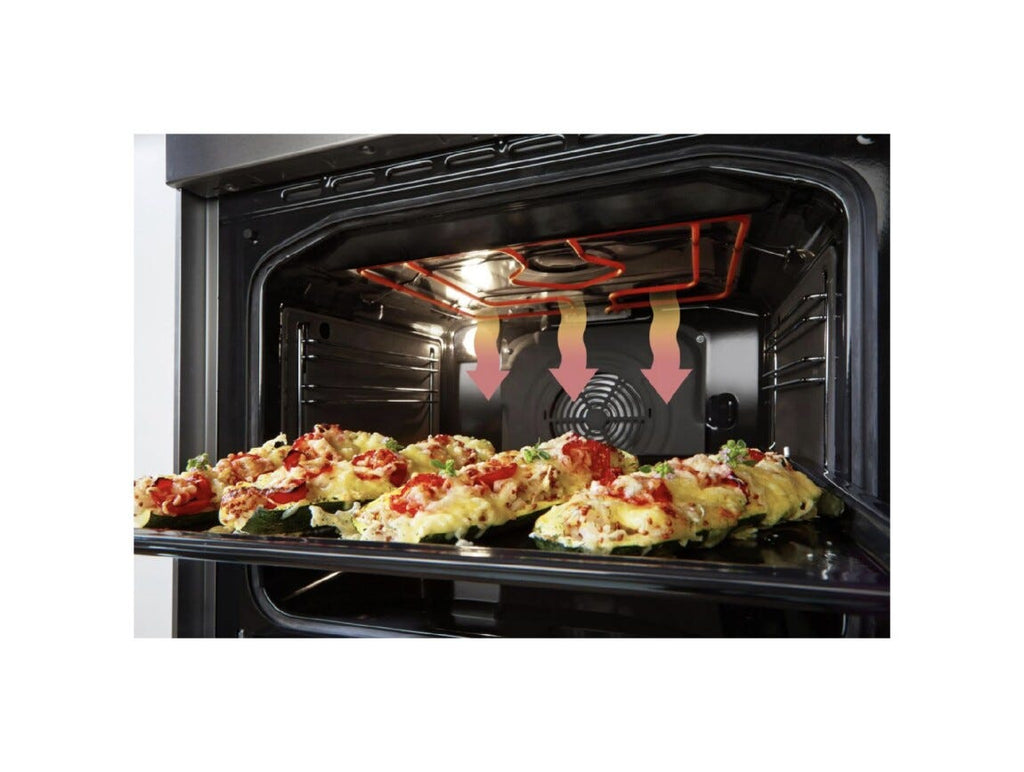 Gorenje GEIT6C60XPG Cucina da accosto cm. 60 - 4 zone cottura a induzione + 1 forno elettrico - inox/nero