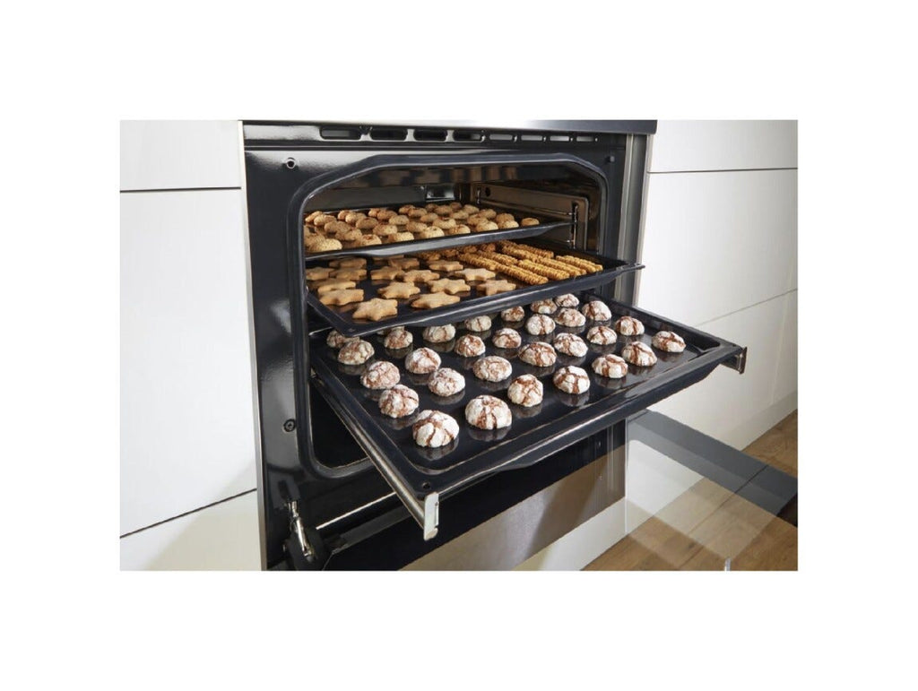 Gorenje GEIT6C60XPG Cucina da accosto cm. 60 - 4 zone cottura a induzione + 1 forno elettrico - inox/nero