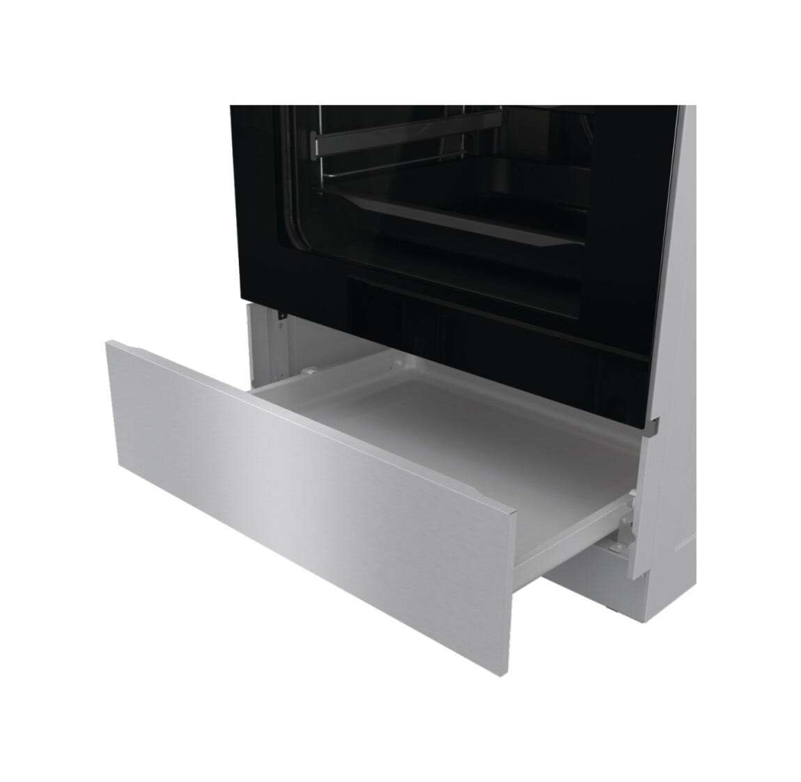 Gorenje GEIT6C60XPG Cucina da accosto cm. 60 - 4 zone cottura a induzione + 1 forno elettrico - inox/nero