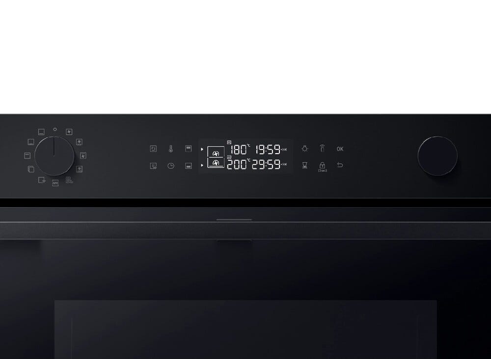 Samsung NV7B4545VAK Forno combinato a vapore cm. 60 - nero