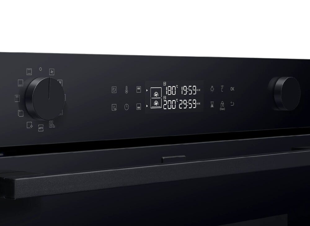 Samsung NV7B4545VAK Forno combinato a vapore cm. 60 - nero
