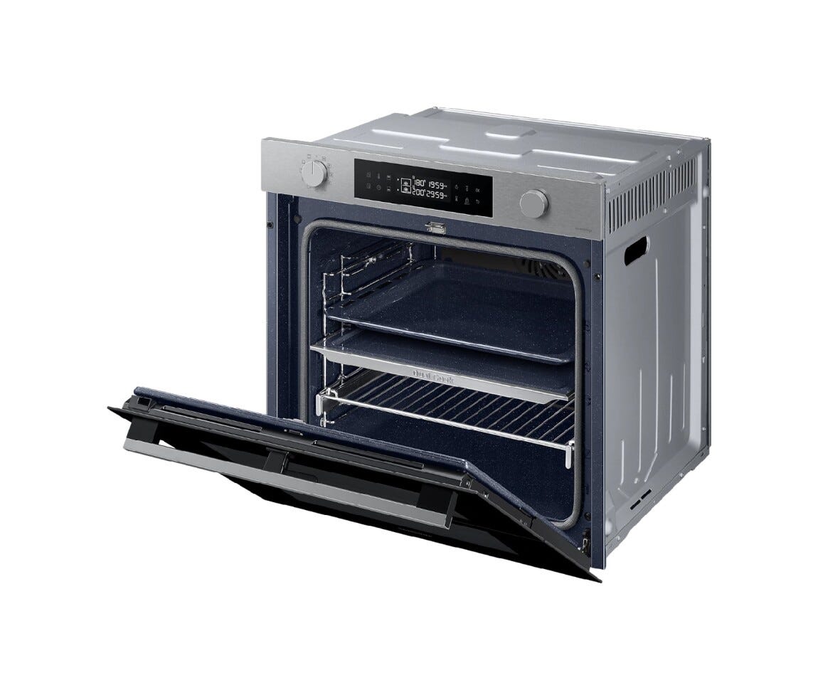 Samsung NV7B4545VAS Forno combinato a vapore cm. 60 - nero / inox