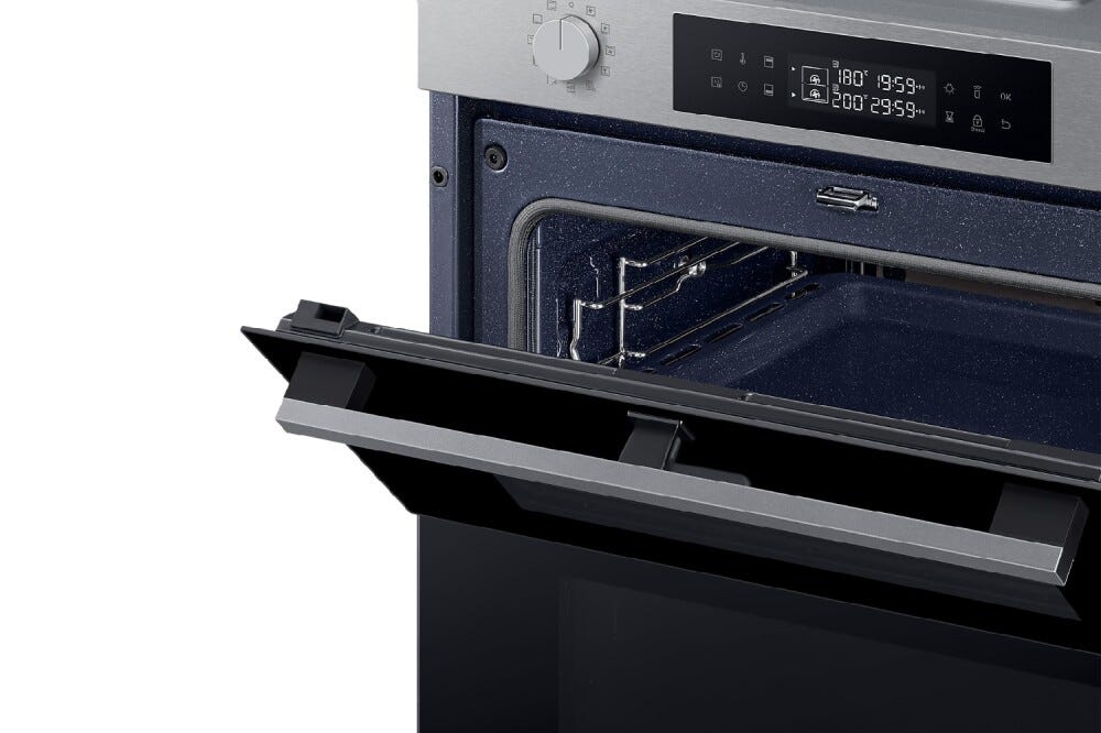 Samsung NV7B4545VAS Forno combinato a vapore cm. 60 - nero / inox