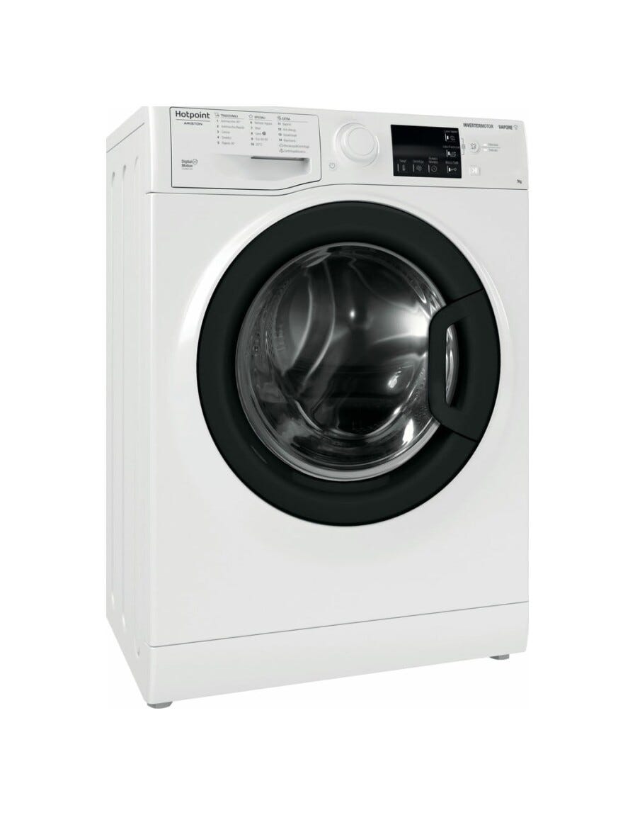 Hotpoint Ariston RSSGR527BI Lavatrice slim cm. 60 - profondità cm. 44 - capacità 7 kg - bianco