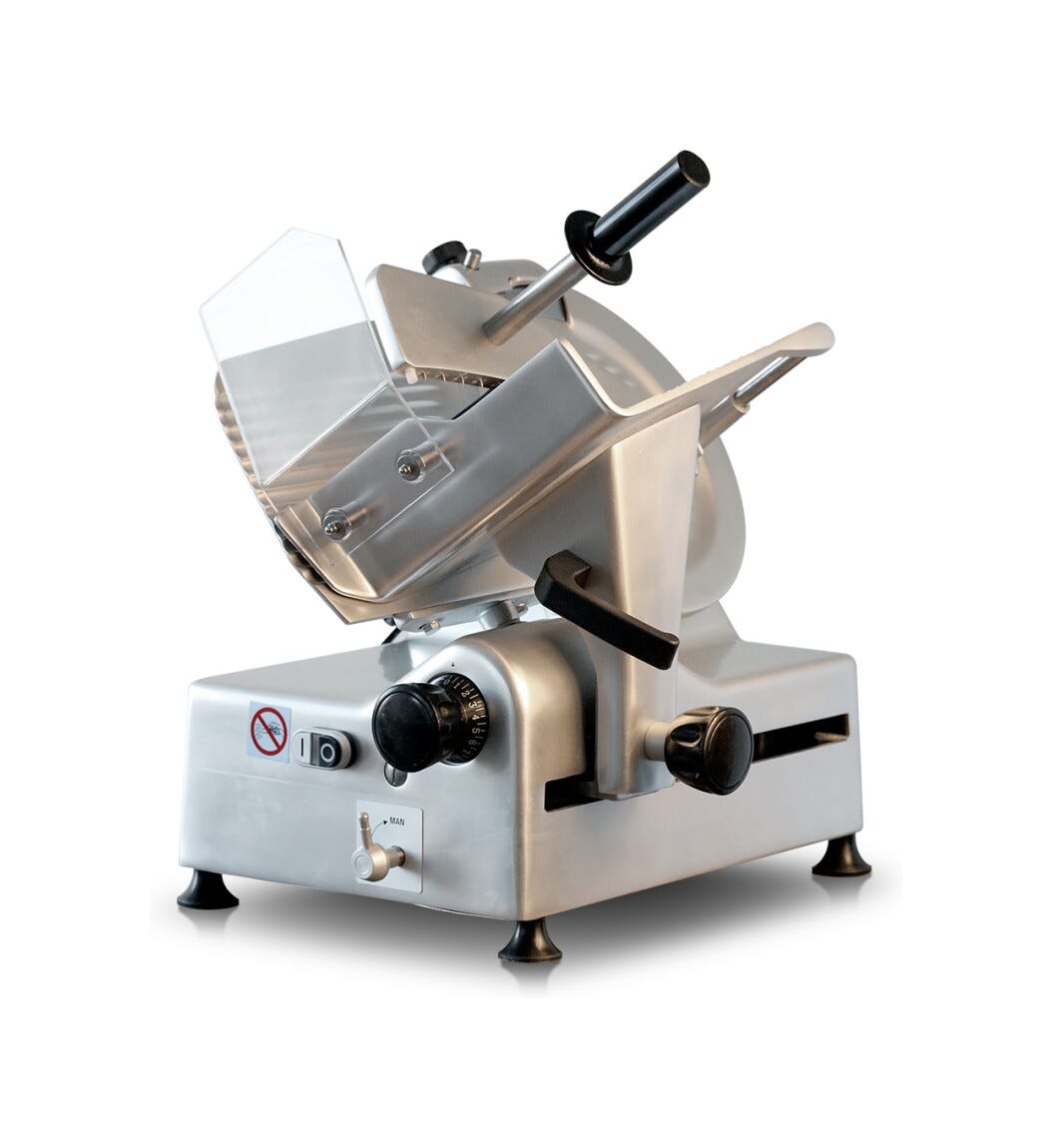 Swedlinghaus AF300GR SA Affettatrice a gravità mm. 300 - alluminio anodizzato