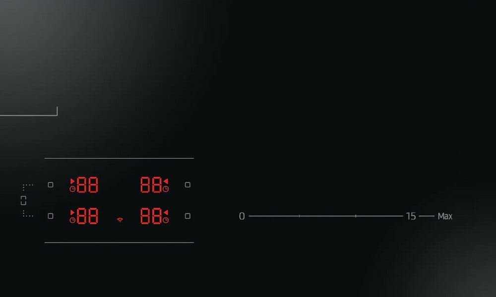 Samsung NZ64B6056FK Piano cottura a induzione cm. 60 - vetroceramica nero