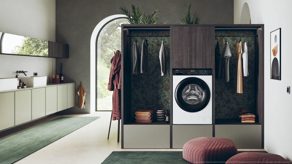 Haier HW80B14939 3 Lavatrice cm. 60 - capacità 8 kg - bianco