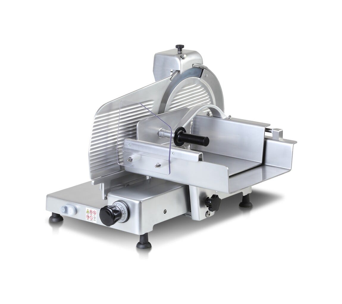 Swedlinghaus AF 370VM PRO S Affettacarne verticale mm. 370 - alluminio anodizzato