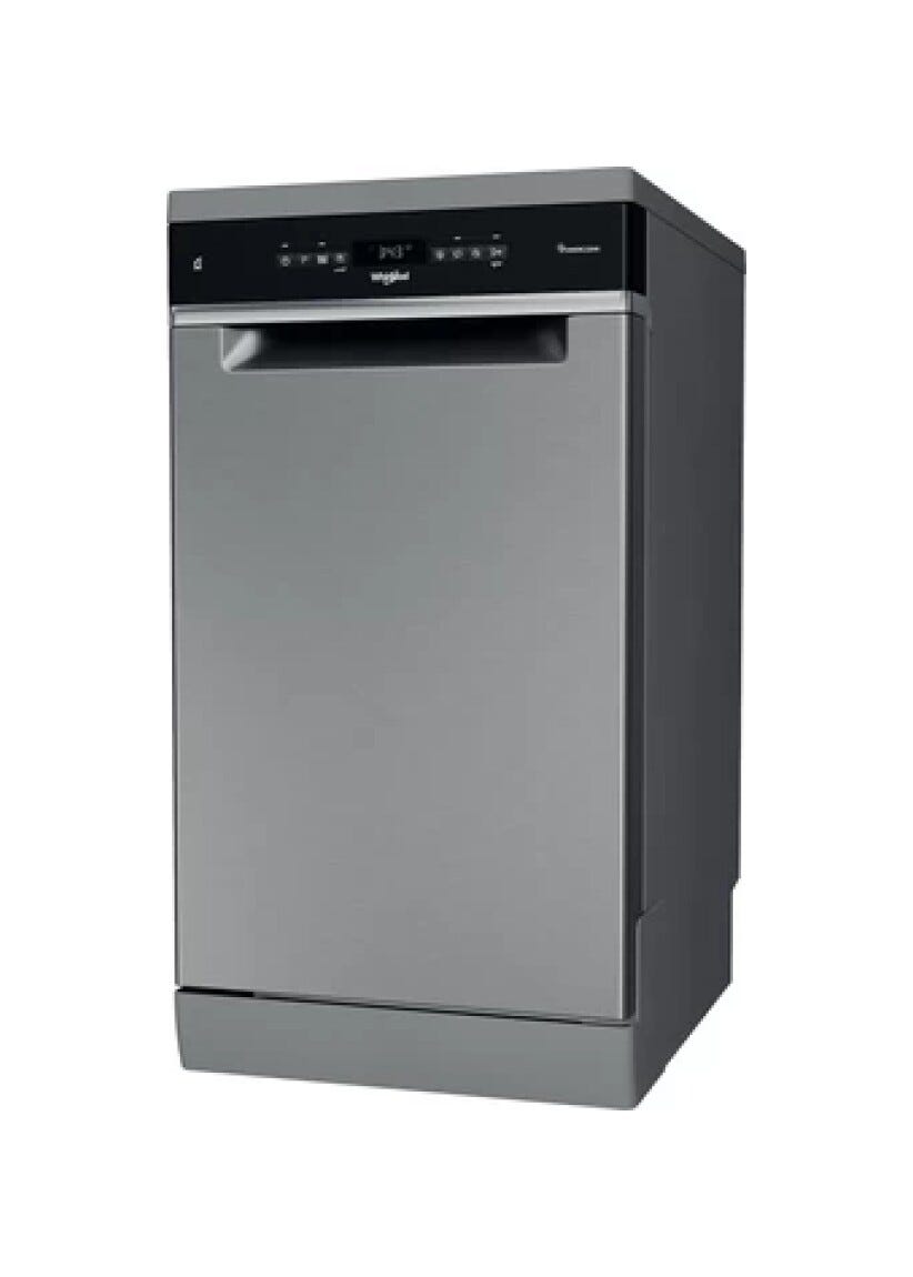 Whirlpool WSFO 3O23 PF X Lavastoviglie a libera installazione cm. 45 - 10 coperti - inox