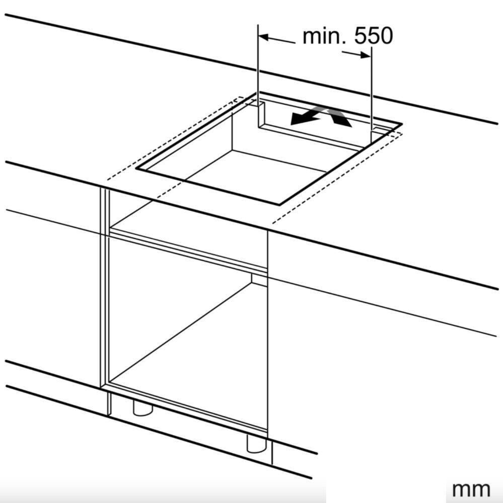 Bosch PVQ61RBB5E Serie 4 Piano cottura a induzione cm. 59 - vetroceramica nero