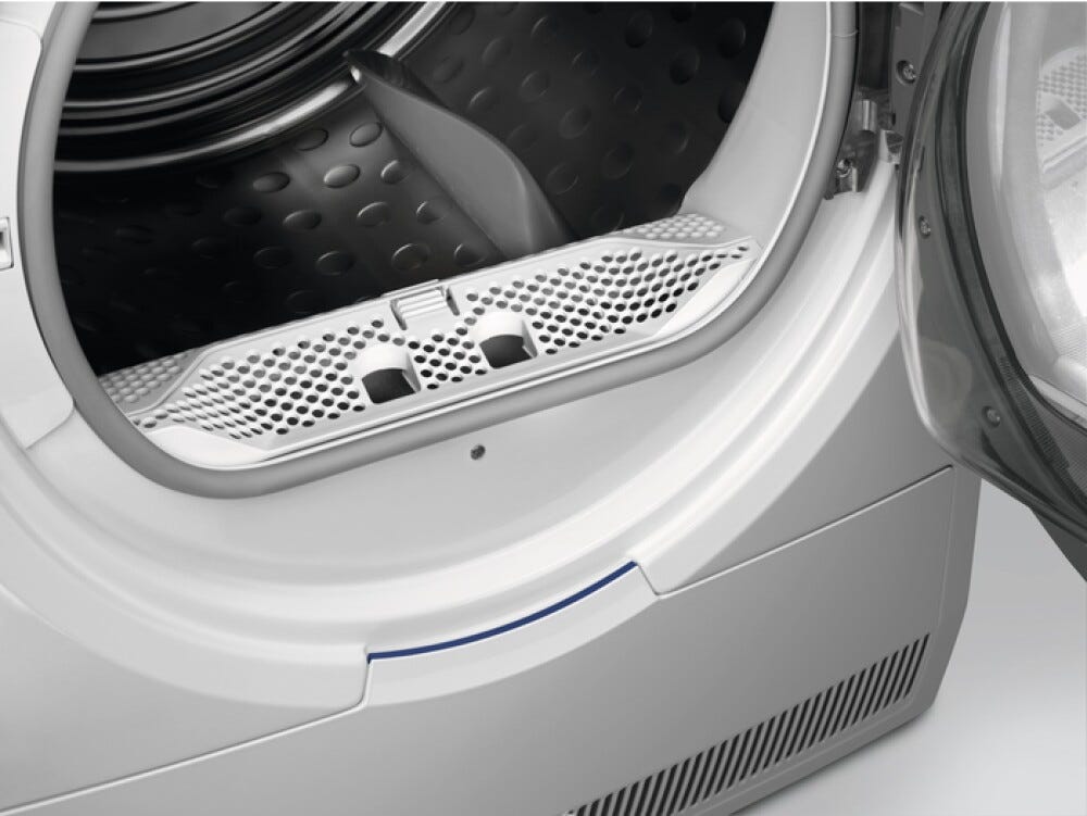 Electrolux EW7H583B 700 GentleCare Asciugatrice a pompa di calore cm. 60 - capacità 8 kg - bianco