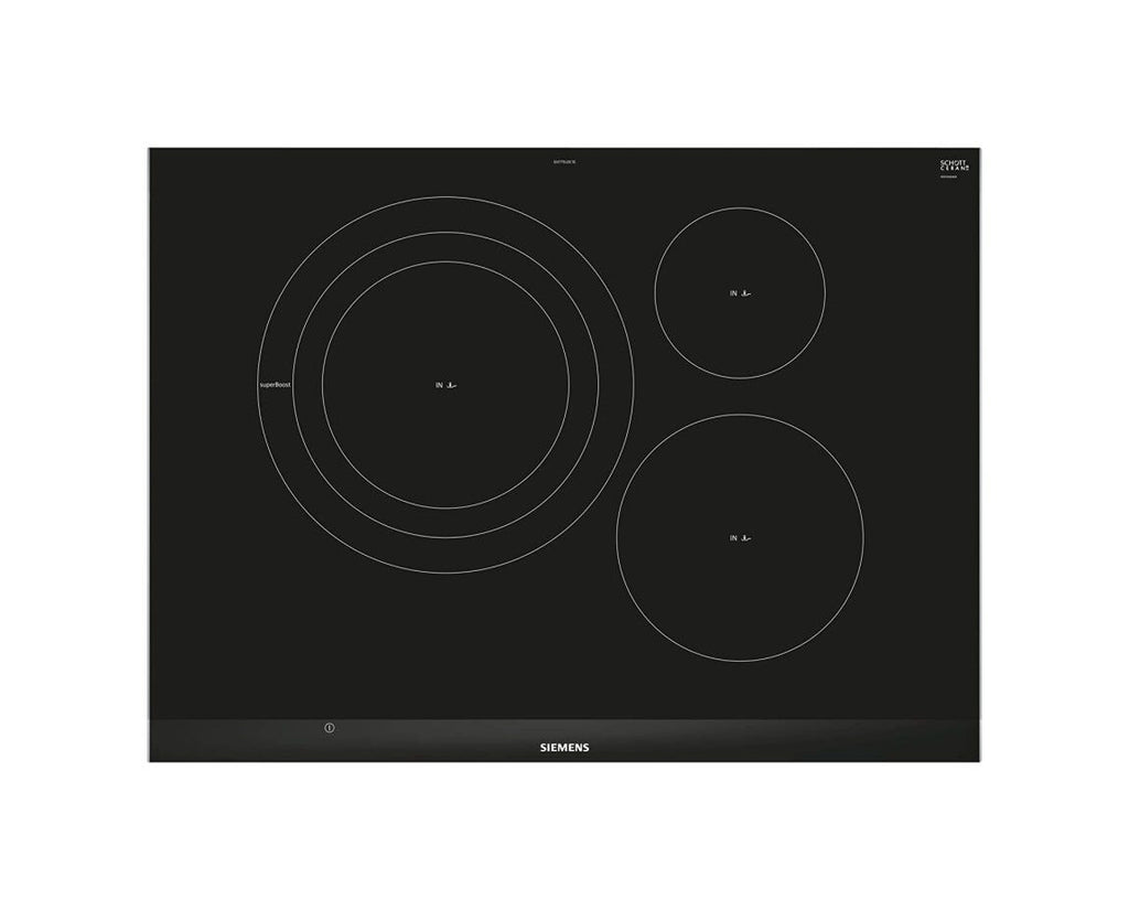 Siemens EH775LDC1E iQ300 Piano cottura a induzione cm. 70 - vetroceramica nero
