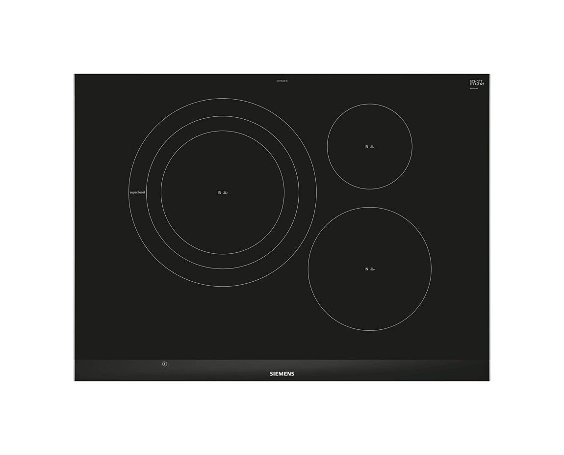 Siemens EH775LDC1E iQ300 Piano cottura a induzione cm. 70 - vetroceramica nero