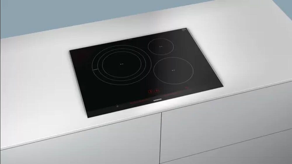 Siemens EH775LDC1E iQ300 Piano cottura a induzione cm. 70 - vetroceramica nero