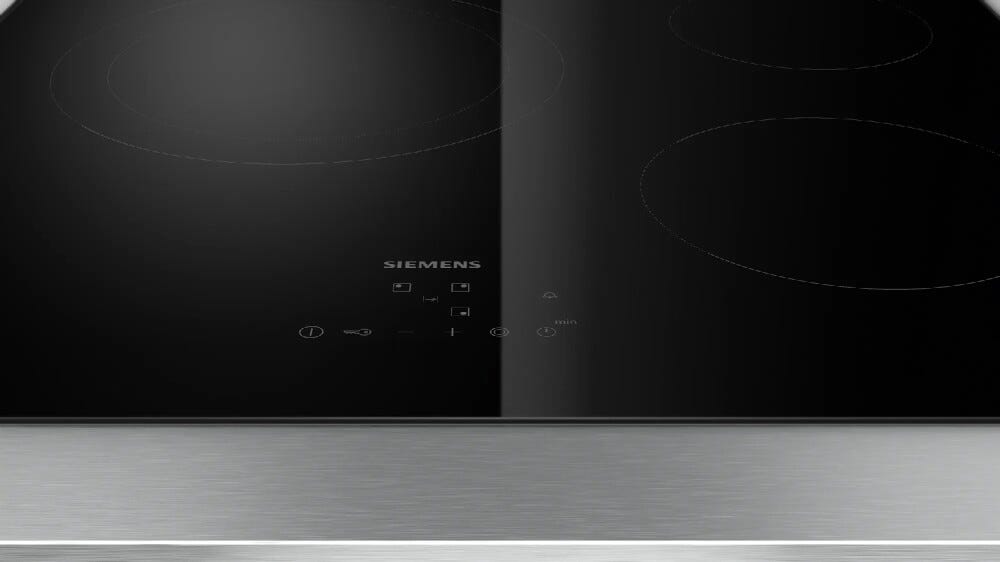 Siemens ET61RBKB8E iQ300 Piano cottura elettrico cm. 60 vetroceramica nero