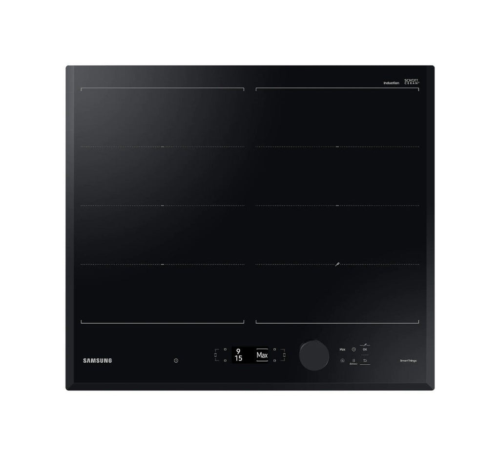 Samsung NZ64B7799KK Piano cottura ad induzione slim fit cm. 60 - nero