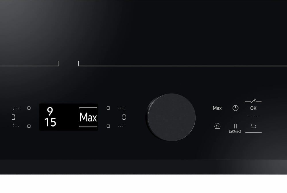Samsung NZ64B7799KK Piano cottura ad induzione slim fit cm. 60 - nero