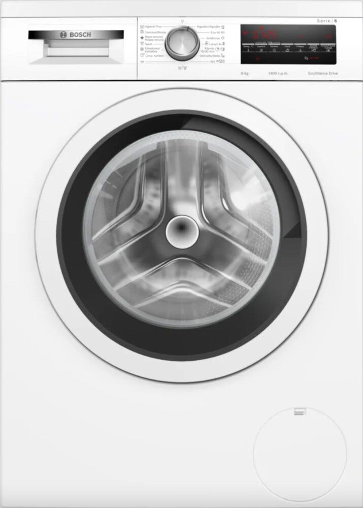 Bosch WUU28T63ES Serie 6 Lavatrice cm. 60 - capacità 8 kg - bianco