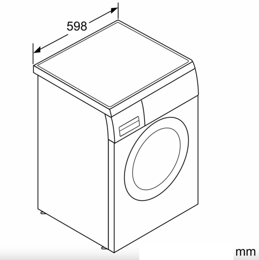 Bosch WUU28T63ES Serie 6 Lavatrice cm. 60 - capacità 8 kg - bianco