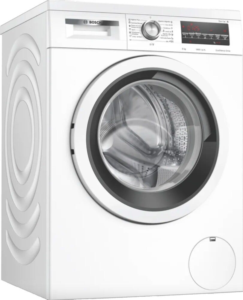 Bosch WUU28T63ES Serie 6 Lavatrice cm. 60 - capacità 8 kg - bianco