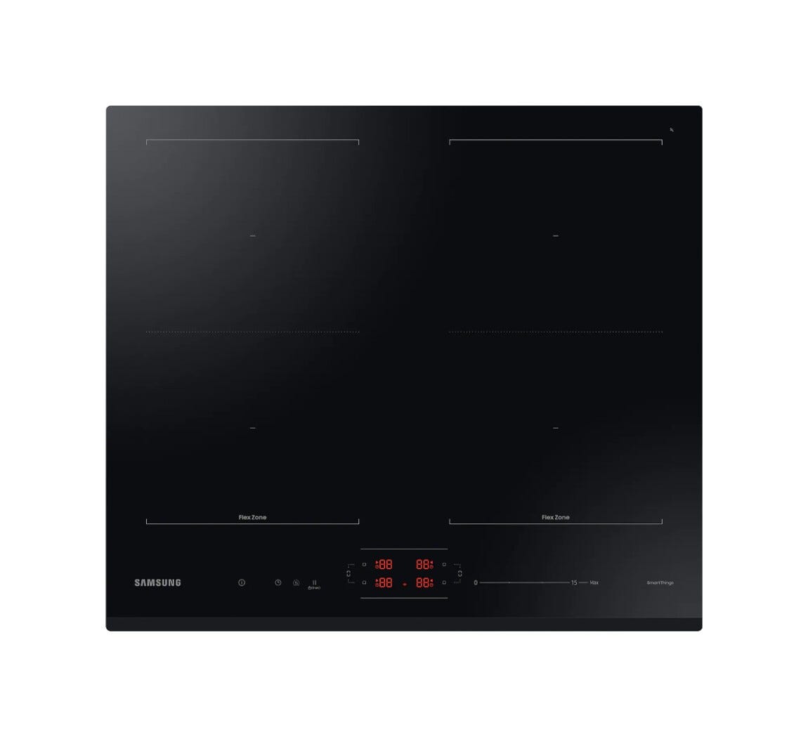 Samsung NZ64B5066GK Piano cottura ad induzione cm. 60 - vetro nero