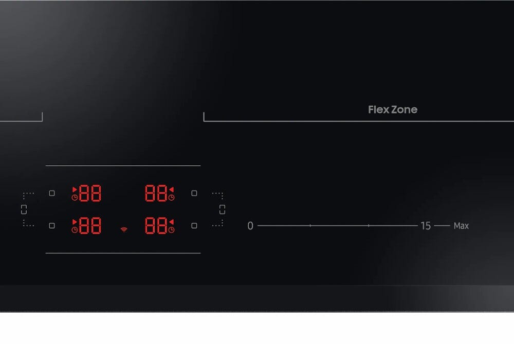 Samsung NZ64B5066GK Piano cottura ad induzione cm. 60 - vetro nero