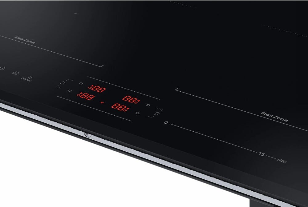 Samsung NZ64B5066GK Piano cottura ad induzione cm. 60 - vetro nero