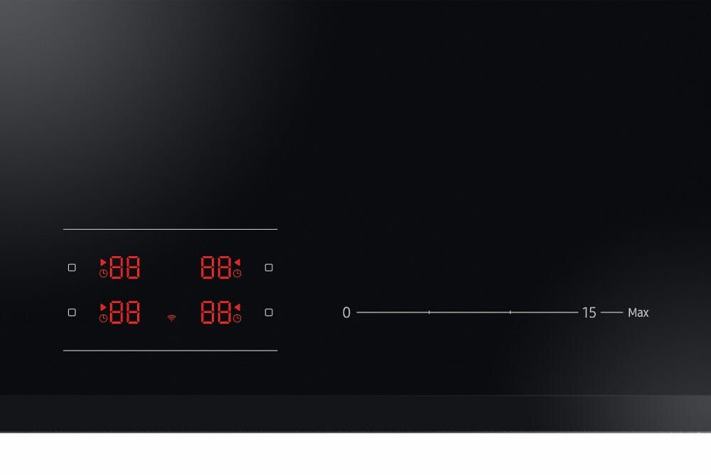 Samsung NZ64B4016KK Piano cottura ad induzione cm. 60 - nero