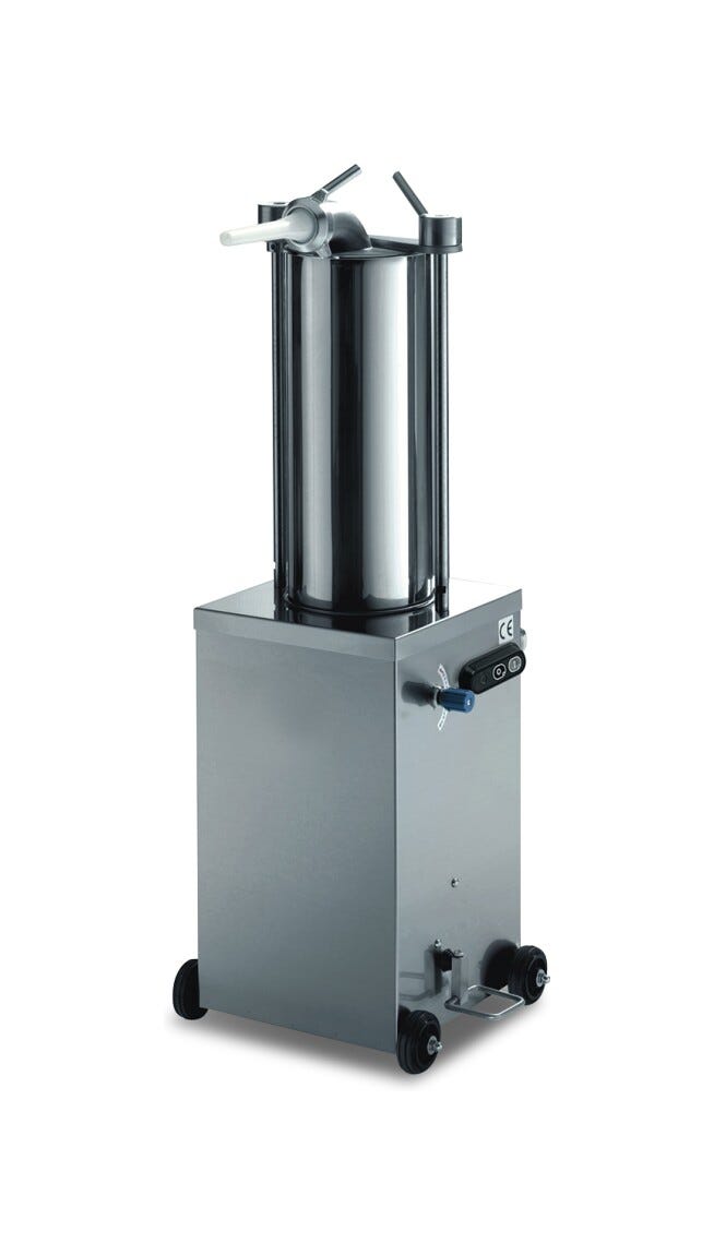 Swedlinghaus INS 35V-I Insaccatrice idraulica verticale lt. 35 - inox