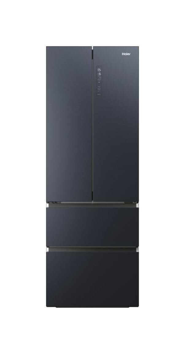 Haier HFW7720ENMB FD 70 Serie 7 Frigorifero con congelatore 4 porte - cm. 70 h 201 - lt. 477 - nero