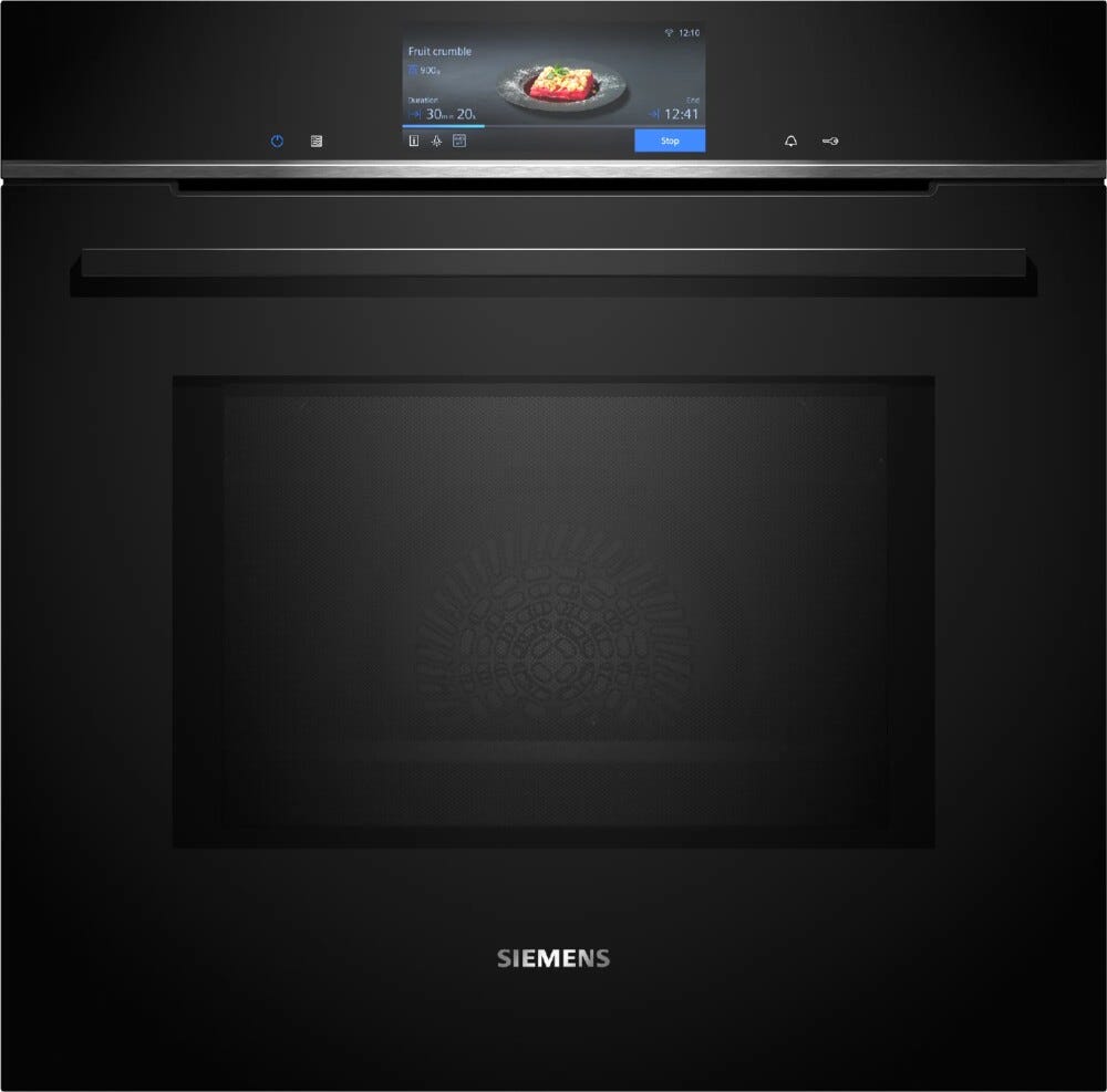 Siemens HM778GMB1 iQ700 Forno combinato microonde ad incasso cm. 60 - nero