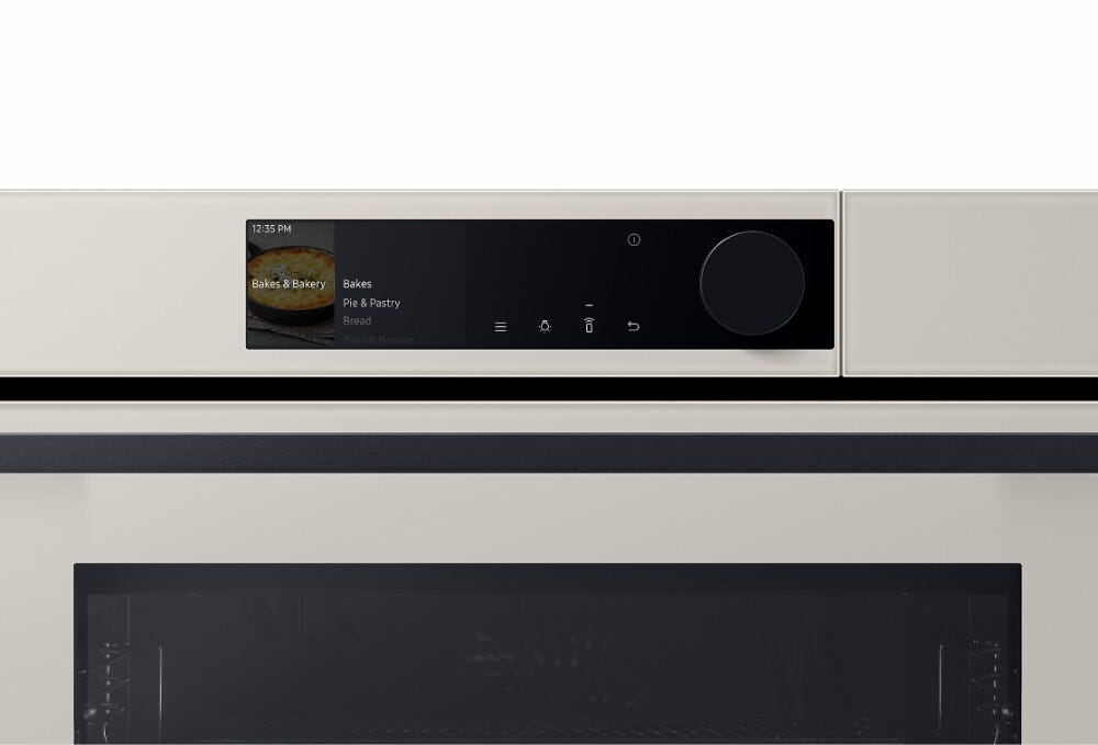 Samsung NV7B6665IAA Forno a vapore catalitico cm. 60 - beige