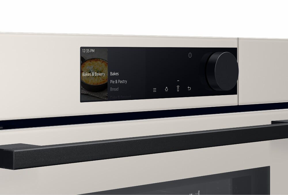 Samsung NV7B6665IAA Forno a vapore catalitico cm. 60 - beige